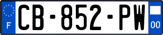 CB-852-PW