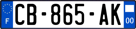 CB-865-AK