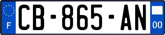 CB-865-AN