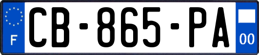 CB-865-PA