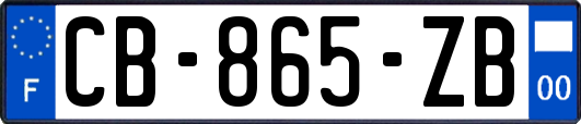 CB-865-ZB