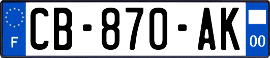 CB-870-AK