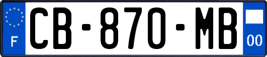 CB-870-MB
