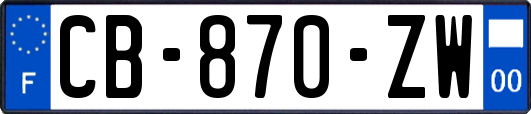 CB-870-ZW