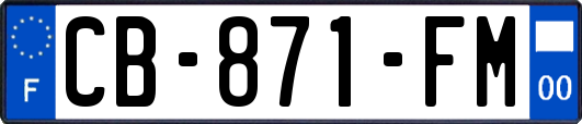 CB-871-FM