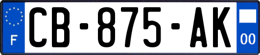 CB-875-AK