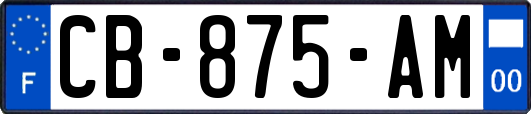 CB-875-AM