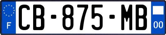 CB-875-MB