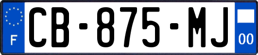 CB-875-MJ