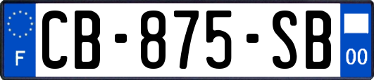 CB-875-SB