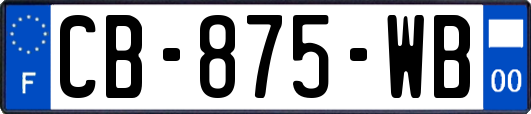 CB-875-WB