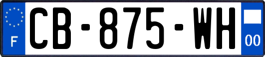 CB-875-WH