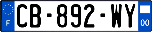 CB-892-WY