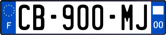 CB-900-MJ
