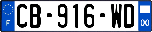 CB-916-WD