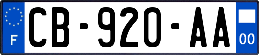 CB-920-AA