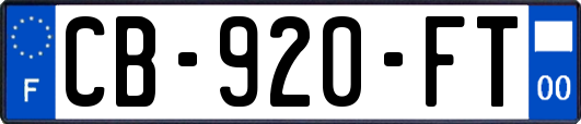 CB-920-FT