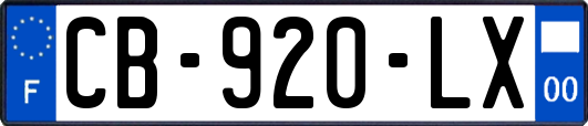CB-920-LX