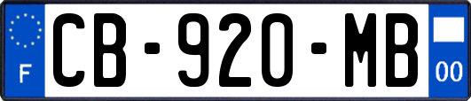CB-920-MB