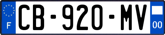 CB-920-MV