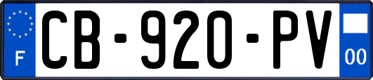 CB-920-PV
