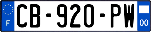 CB-920-PW
