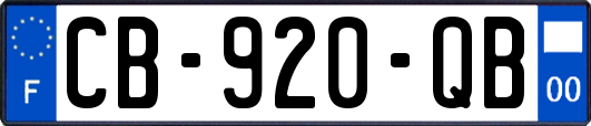 CB-920-QB