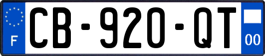 CB-920-QT