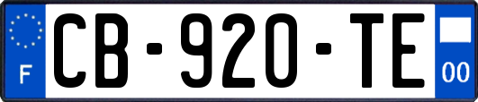 CB-920-TE