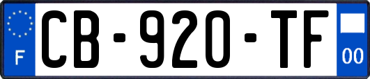 CB-920-TF