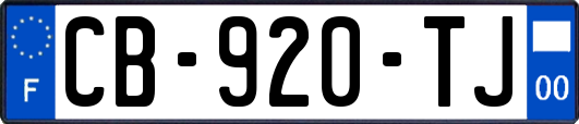 CB-920-TJ