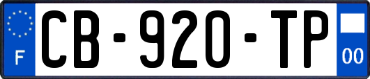 CB-920-TP