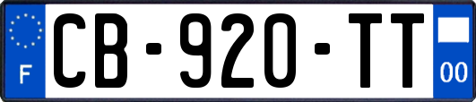 CB-920-TT