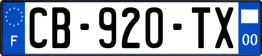 CB-920-TX