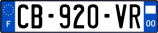 CB-920-VR