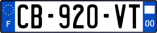 CB-920-VT