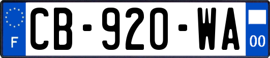 CB-920-WA
