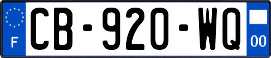 CB-920-WQ