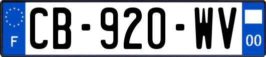 CB-920-WV