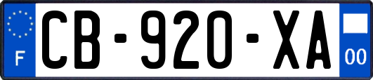 CB-920-XA