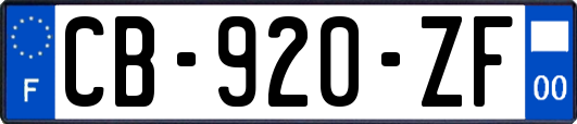 CB-920-ZF