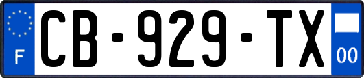 CB-929-TX