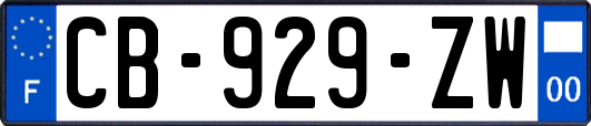 CB-929-ZW