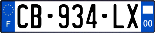 CB-934-LX