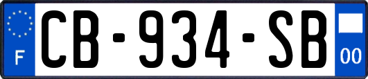 CB-934-SB