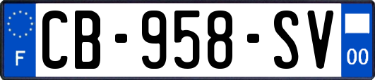 CB-958-SV