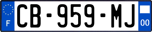 CB-959-MJ