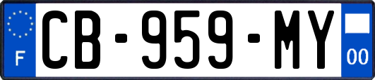 CB-959-MY