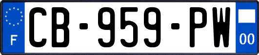 CB-959-PW