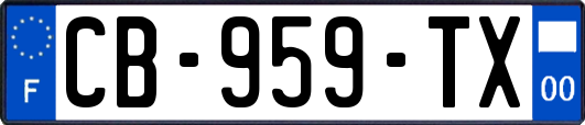 CB-959-TX